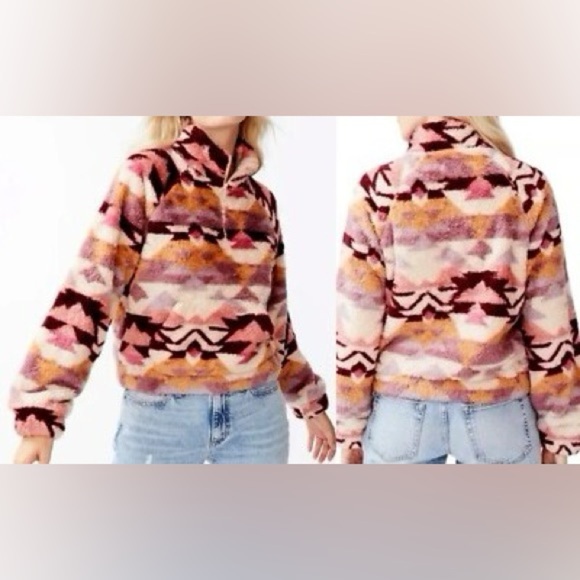 Aero Multicolor Cowl Neck Women's Sweater - Picture 1 of 16